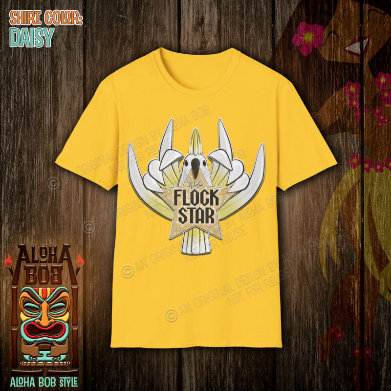 Unleash Your Inner Flock Star: The Sulphur-Crested Cockatoo Tee