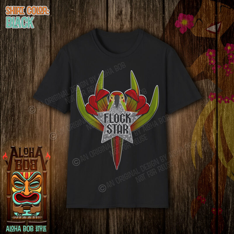 red fronted macaw parrot shirt