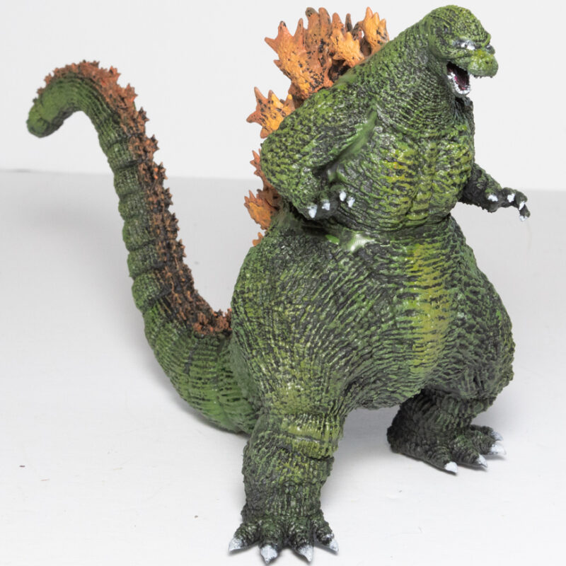 Godzilla 5" Custom Green and Orange Resin
