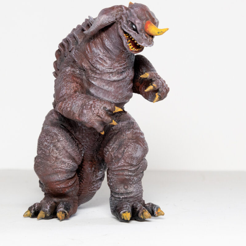 Baragon Custom-painted resin statue. Godzilla's kaiju friend.